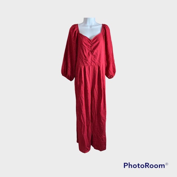 New Knox Rose Wide Leg Jumpsuit Medium - Picture 1 of 6